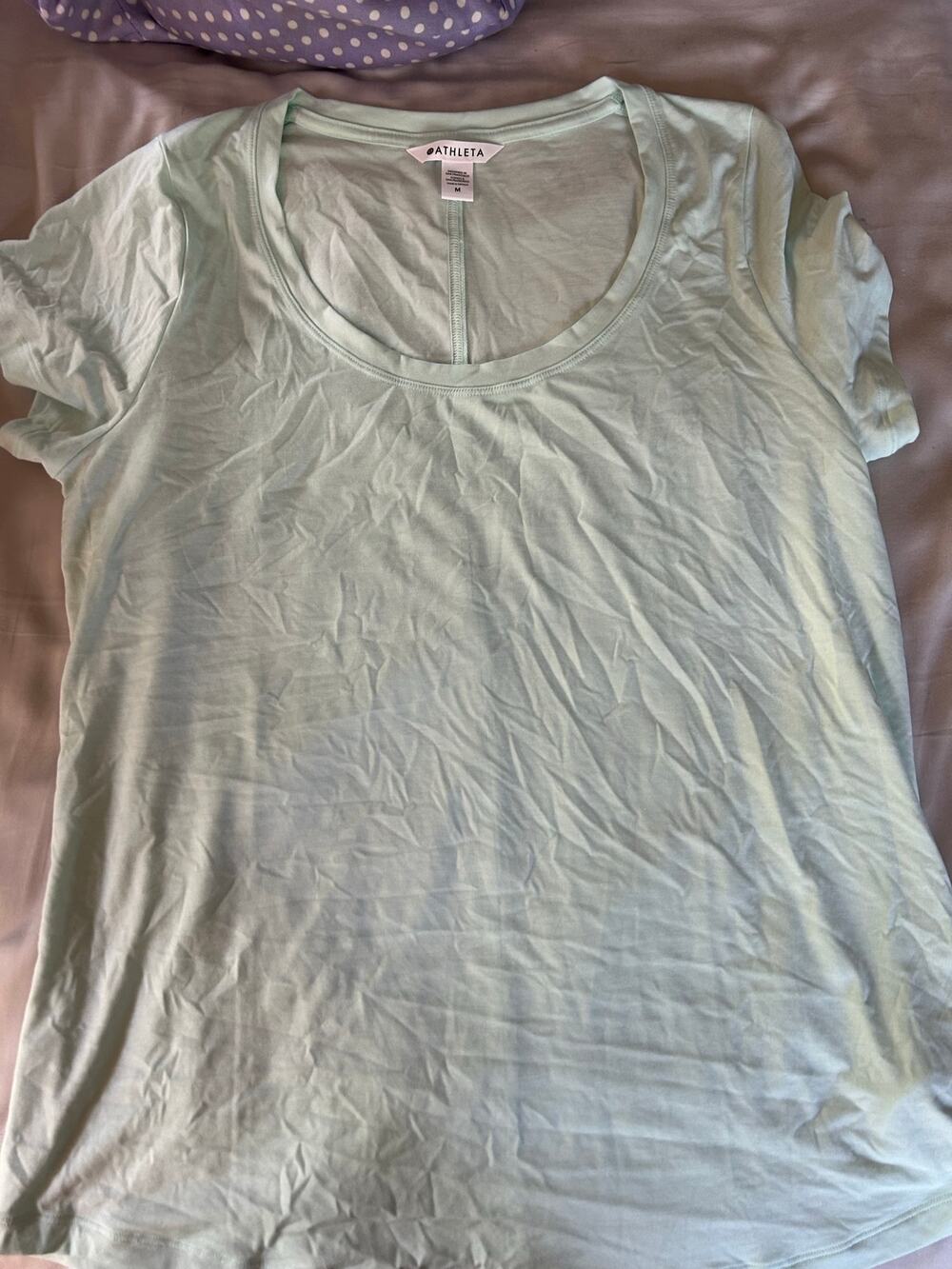 Athleta shirt light green size medium